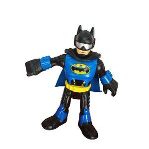 Imaginext Batman DC Comics Super Friends black and blue Fisher-Price figures